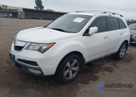2012 Acura Mdx Technology Package z USA, uszkodzony, nr VIN 2HNYD2H31CH523233